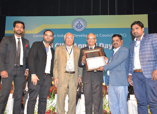 Winner of 11th CIDC Vishwakarma Award